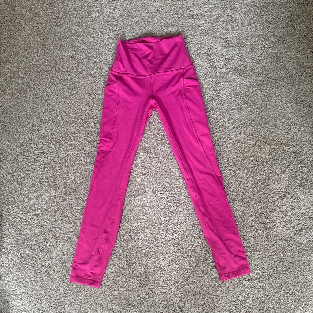 Bright Pink Women’s Lululemon Leggings